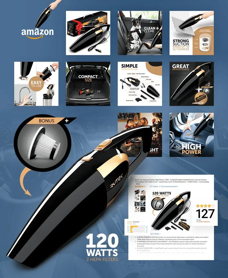 Amazon Listing Creating  Optimization on Behance  Fiverr gigs Logo 