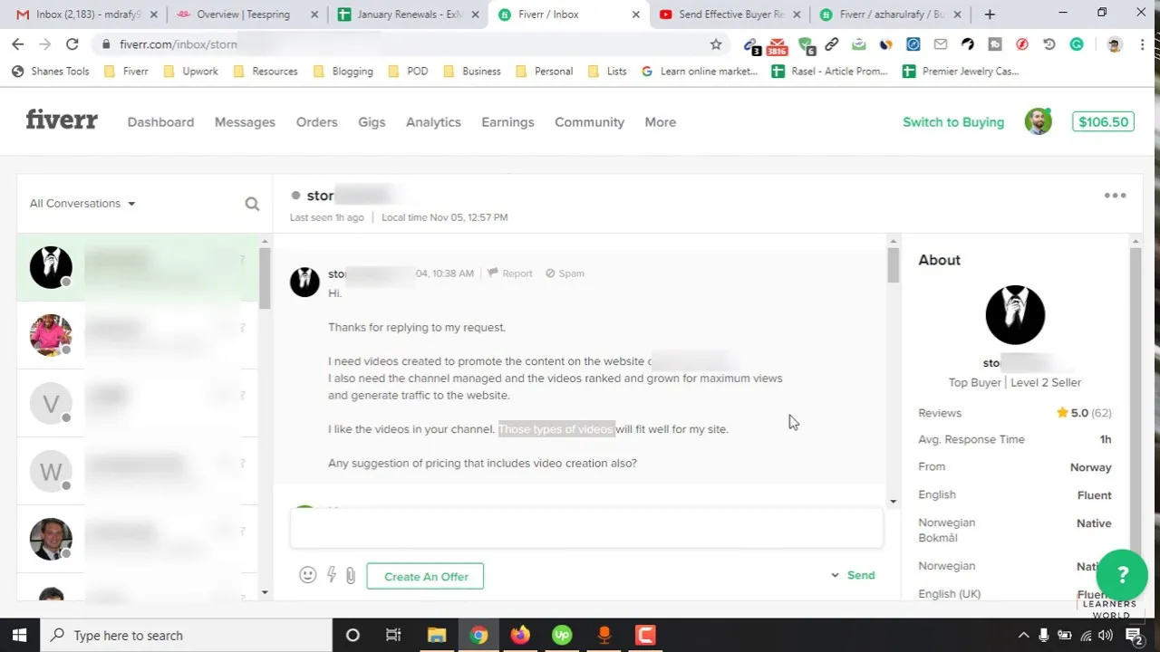 Where to Find Buyer Requests on Fiverr