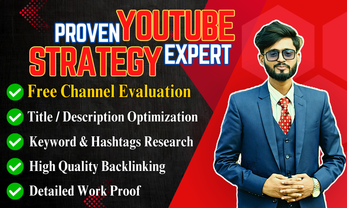 I Will Do Expert YouTube Optimization & Best Video SEO to Go Viral