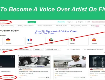 How to Become a Voice Over Artist on Fiverr