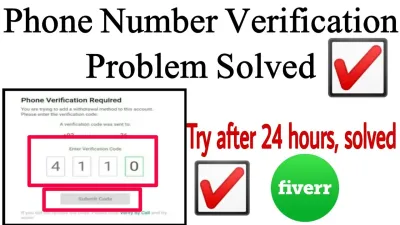 Why Won’t Fiverr Let Me Verify My Phone Number?