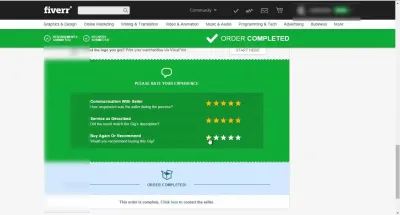 How to Give Feedback on Fiverr