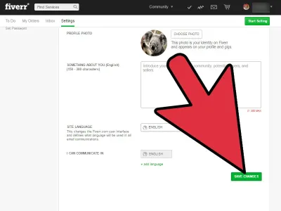 How to Edit Your Profile on Fiverr