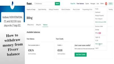 How to Withdraw Money from Fiverr Balance