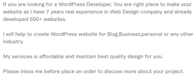 How to Write a Good Fiverr Description