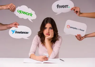 Am I Talking to a Bot on Fiverr? Understanding AI Interactions on Freelance Platforms