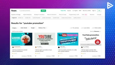 How to Use Fiverr to Promote Your YouTube Videos