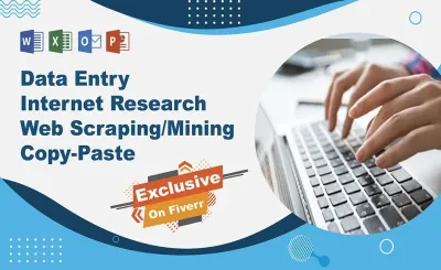 How to Do Data Entry Work on Fiverr