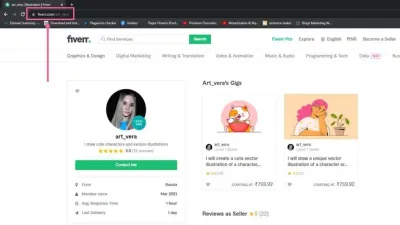 How to Find a Person by User Name in Fiverr