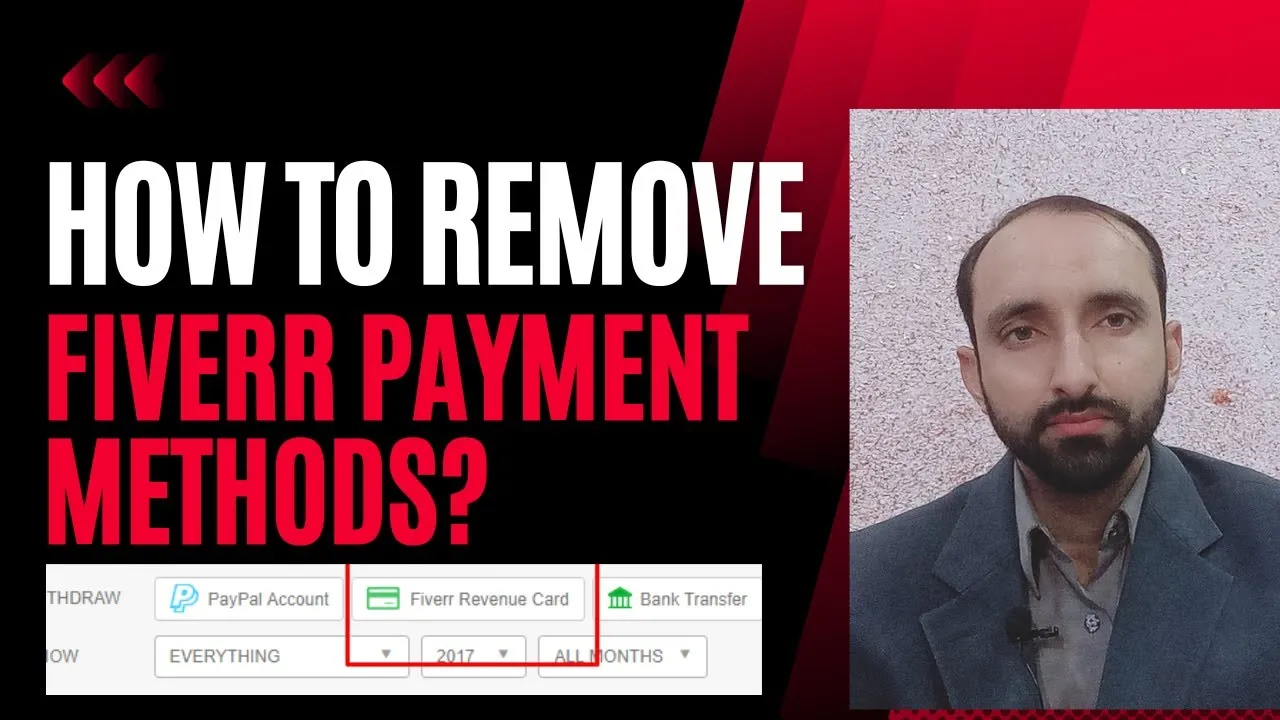 How to Remove PayPal from Fiverr