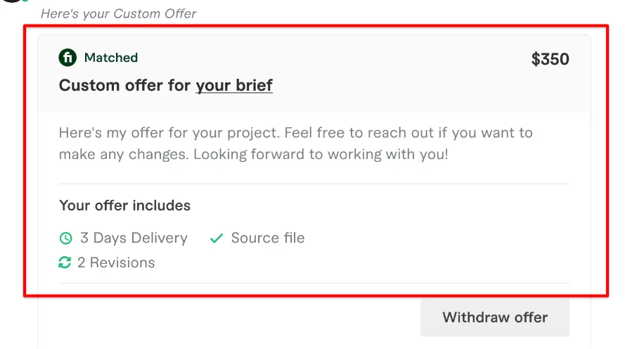 How to Post an Offer on Fiverr