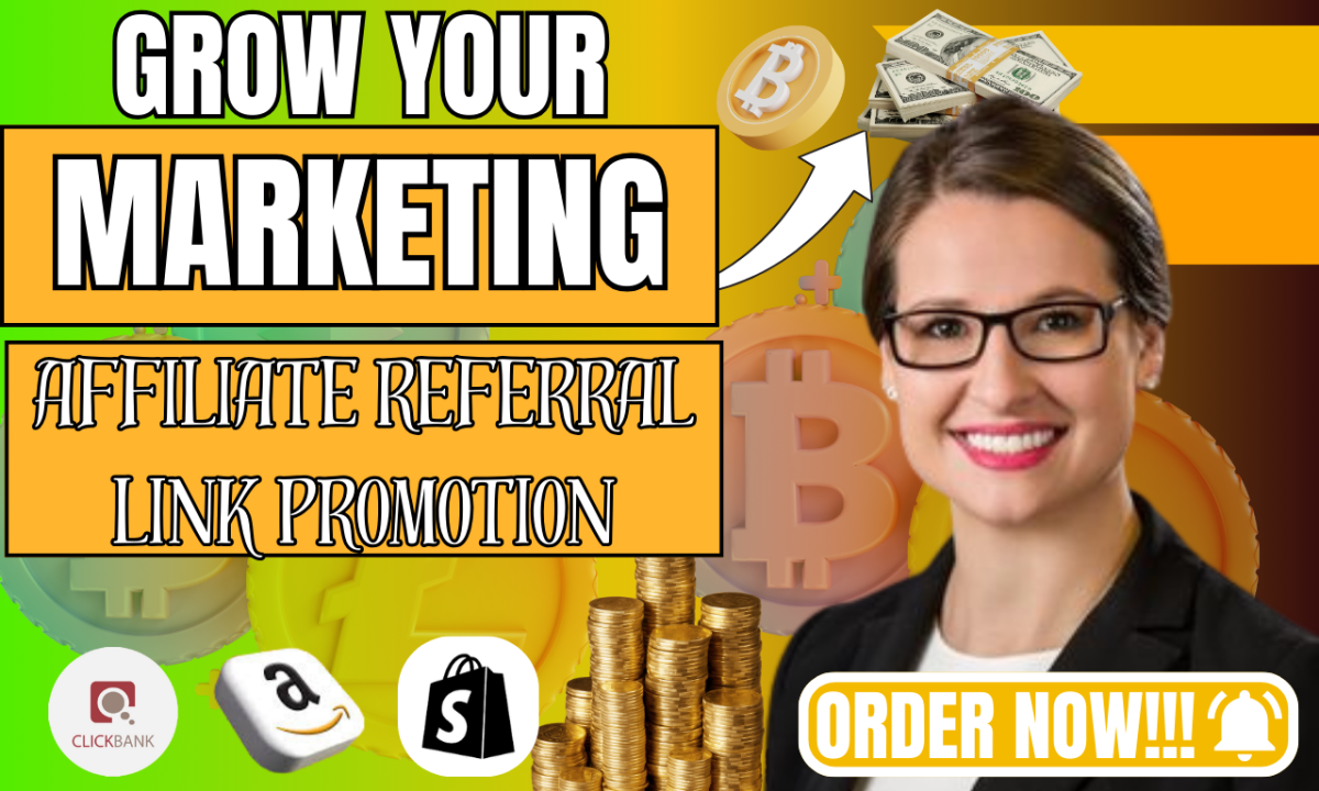 I Will Do Crypto Affiliate Referral Link Promotion & Clickbank Crypto Website Promotion