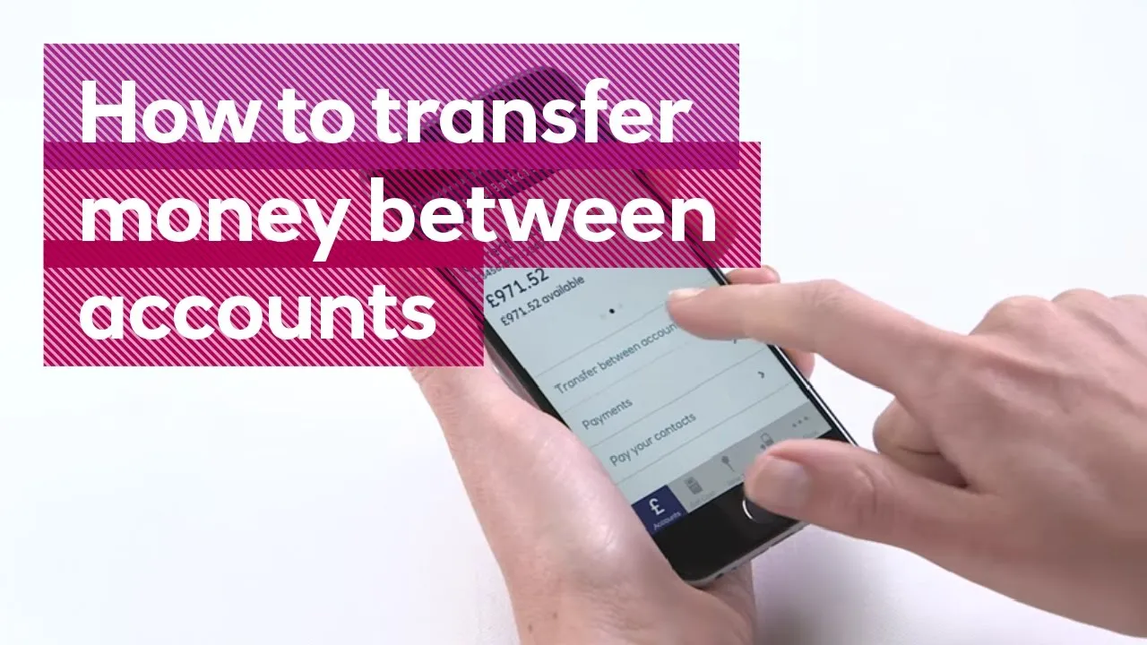 How to transfer money between accounts  YouTube