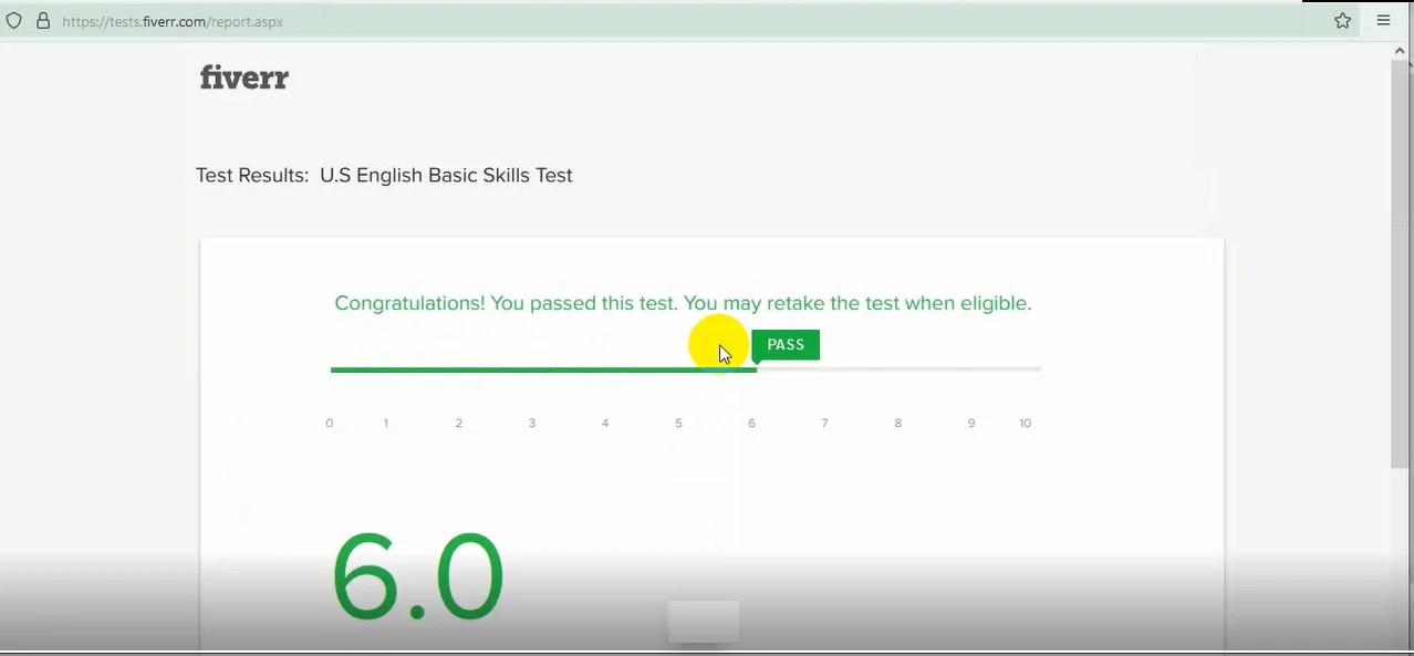 Fiverr English TestBasic US English Skill Test Answer