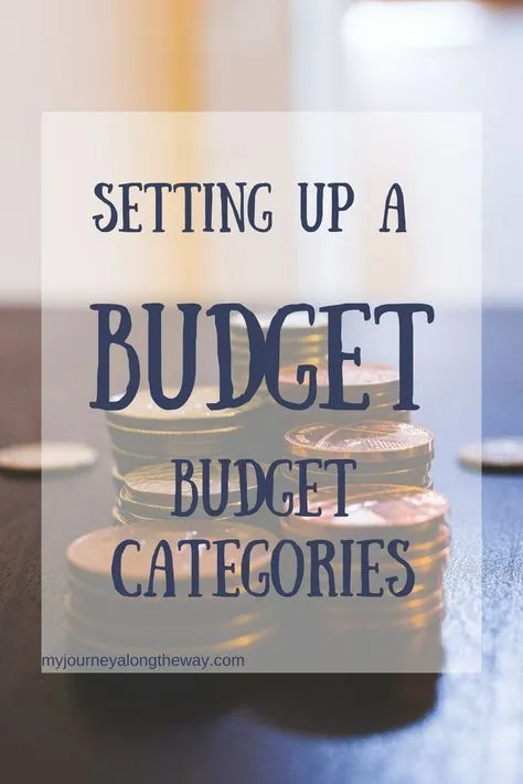 How to Set up a Budget  Budget Categories  Setting up a budget 