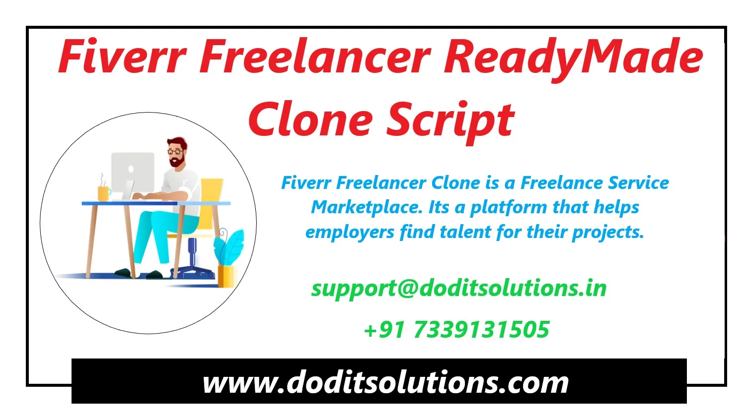 FIVERR FREELANCER CLONE  FIVERR SCRIPT  DOD IT SOLUTIONS