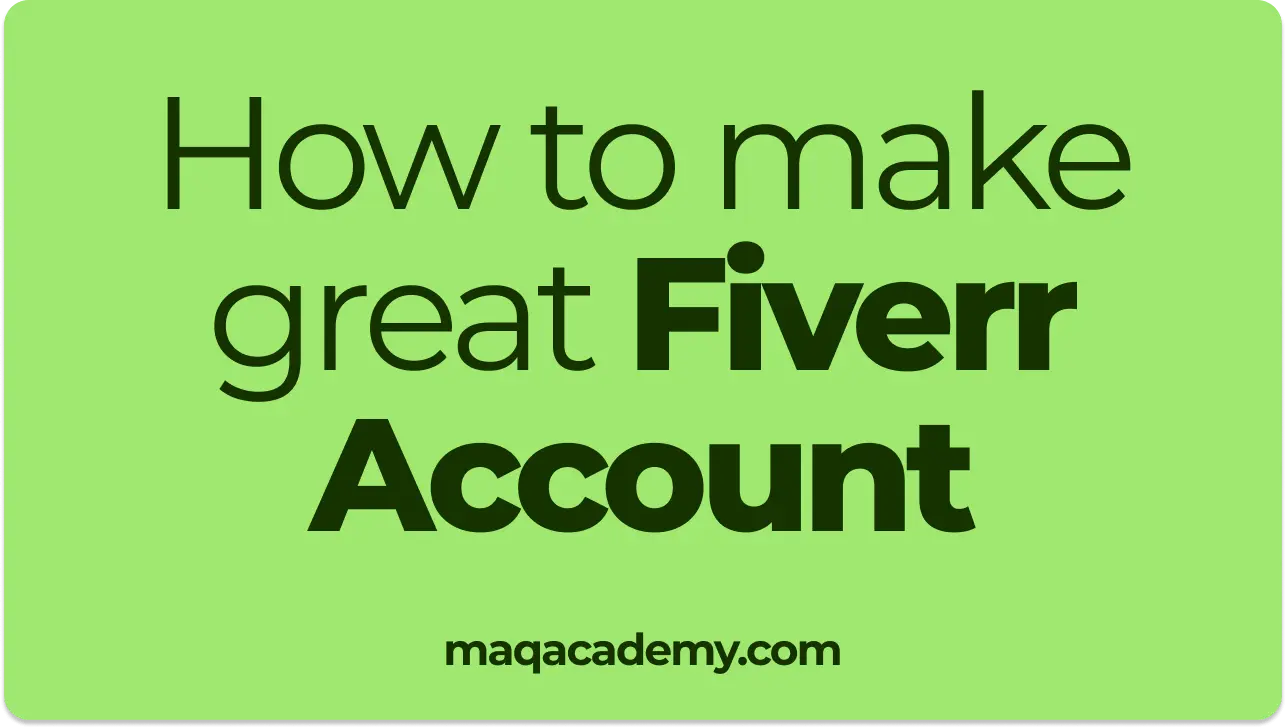 How to Create Fiverr Account And Sell