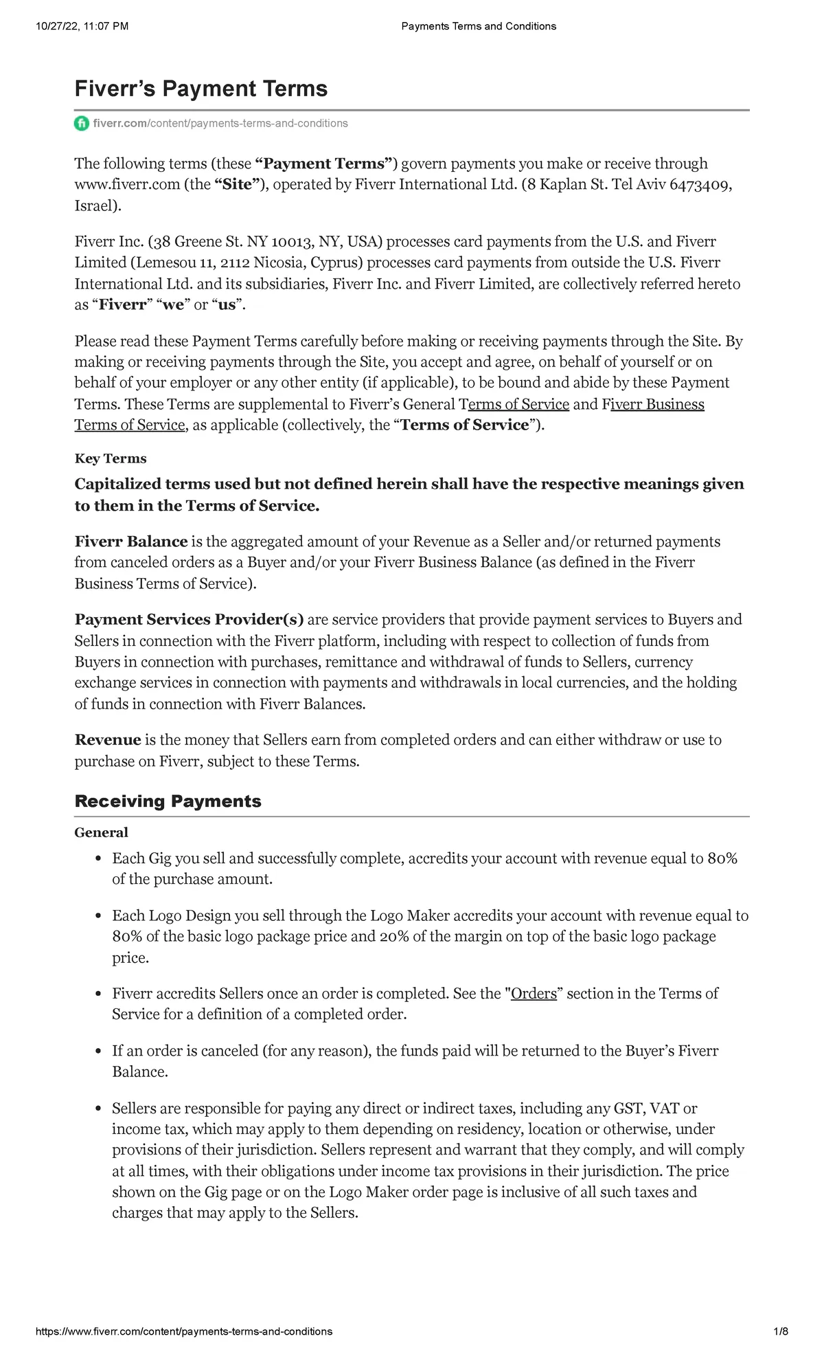 Are Fiverr Payments Secure?