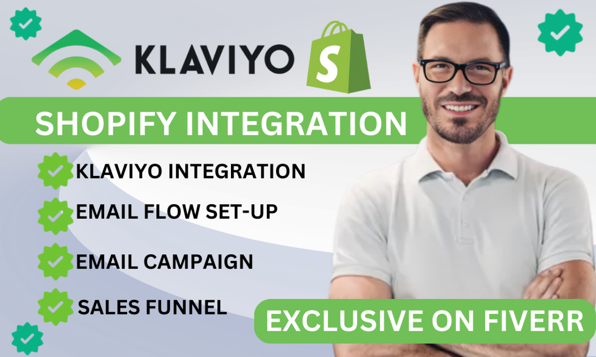 I Will Set Up Klaviyo and Shopify Integration and Configure Klaviyo Email Flows