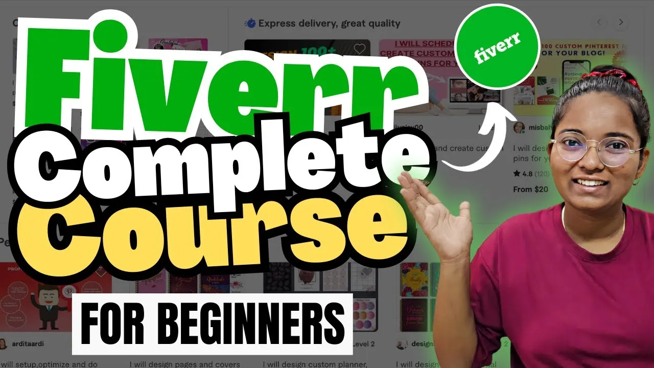 Fiverr tutorial for beginners  Complete Fiverr Mastery Course 1Hour 