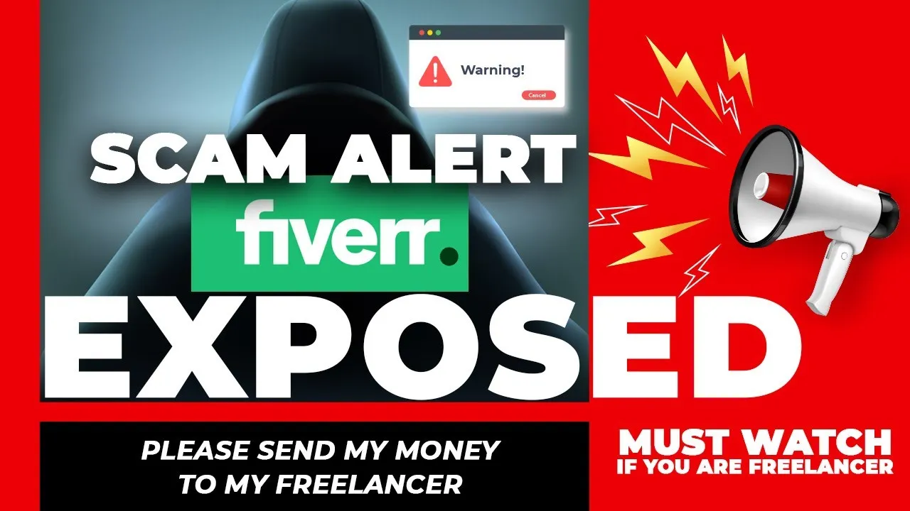 Fiverr SCAM ALERT Beware of This SCAM Running on FIVERR  CAUTION 