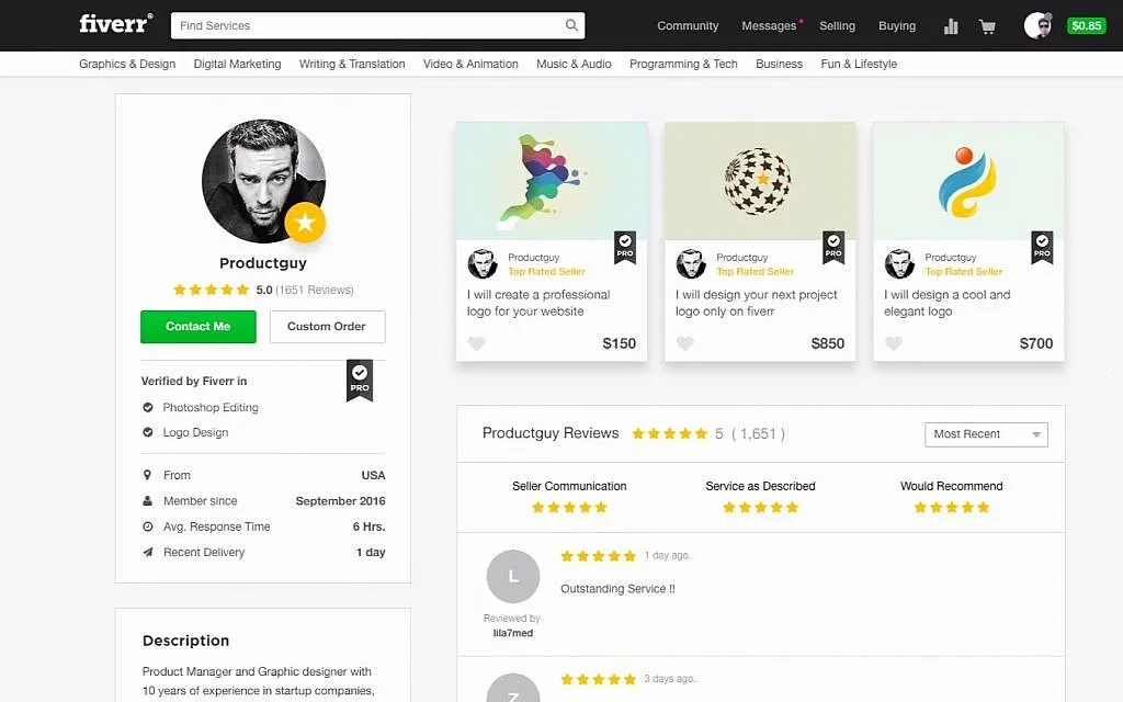 How to Freelance with Fiverr