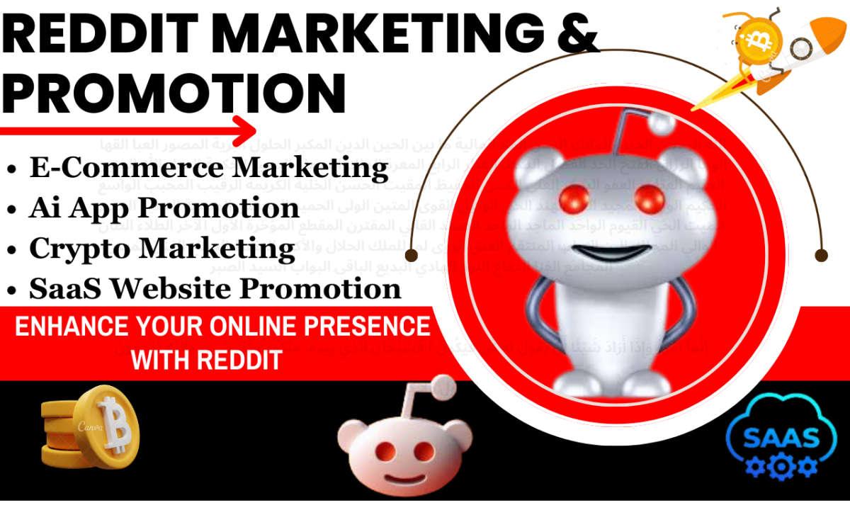 I Will Manage Expert Reddit Posts for Your eCommerce SaaS Business, Memecoin, Crypto, and AI Apps