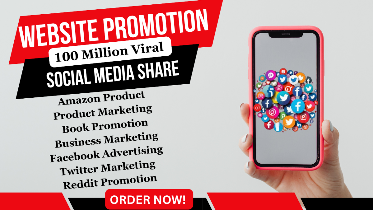 I Will Boost Traffic by Promoting and Advertising Your Business Website or Amazon Product