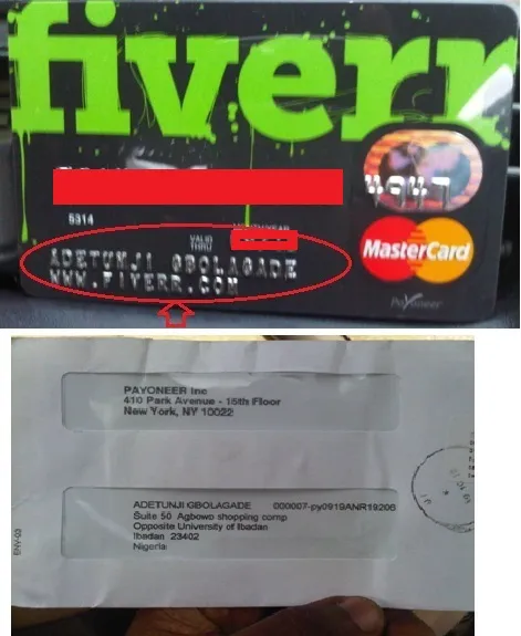 What is Fiverr Revenue Card?