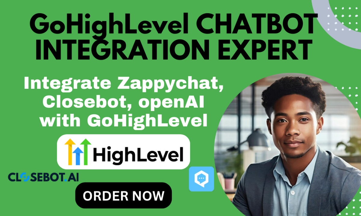 I Will Setup and Integrate ZappyChat and CloseBot with GoHighlevel