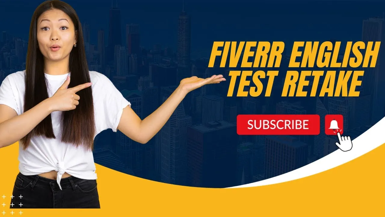 Fiverr retake test to take test 2024  fiverr english test fail 