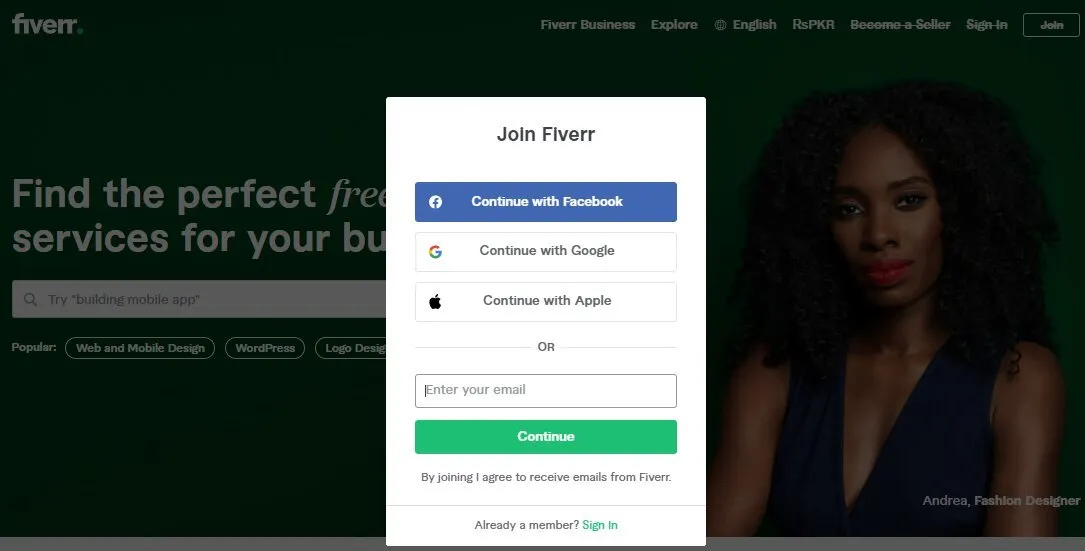 how to make a Fiverr account  Step by Step guide for beginners