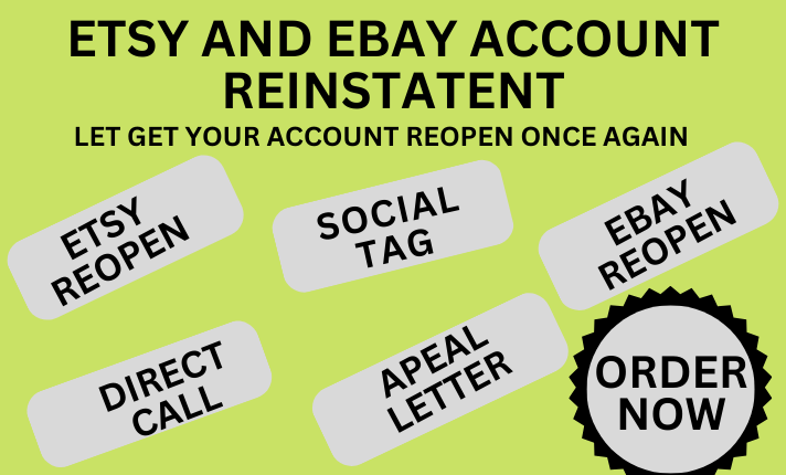 Reinstate Your Suspended eBay Account – eBay Restriction & eBay Reinstatement MC011