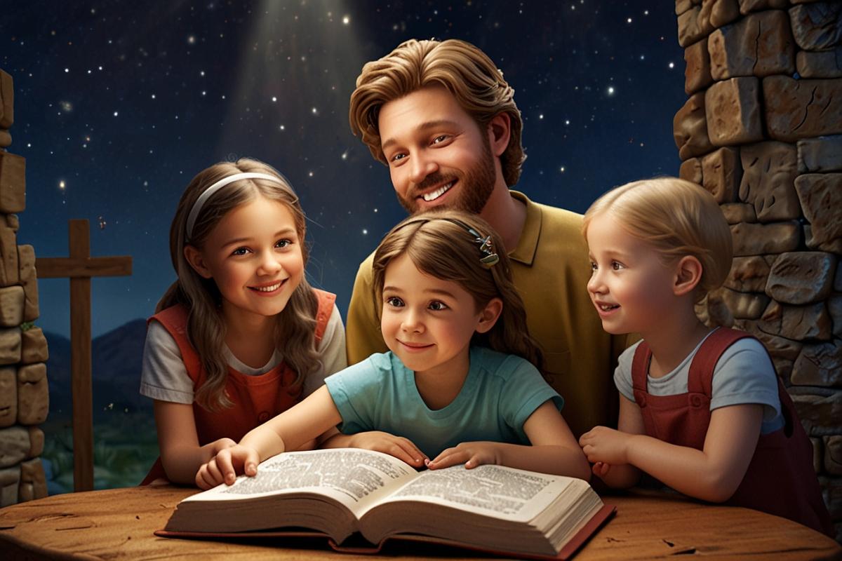 I Will Create 3D Christian Children’s Book Illustrations, Bible Illustrations, and More