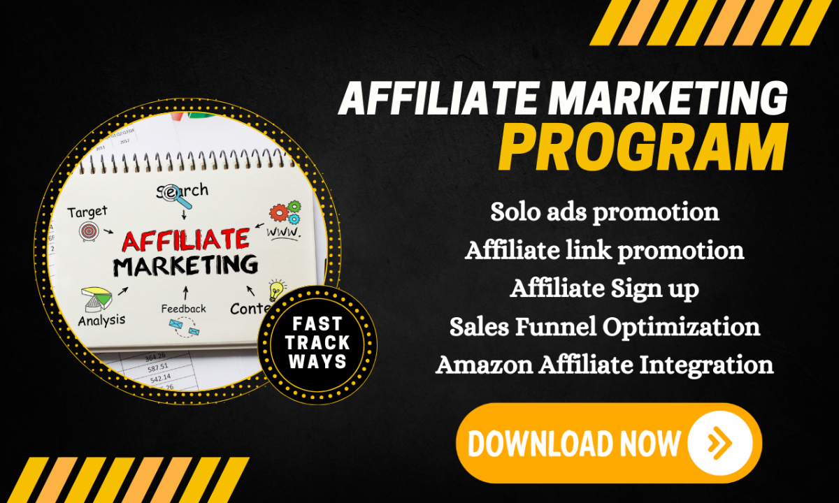 I Will Promote Your ClickBank, Temu, Amazon Affiliate & MLM Referral Links