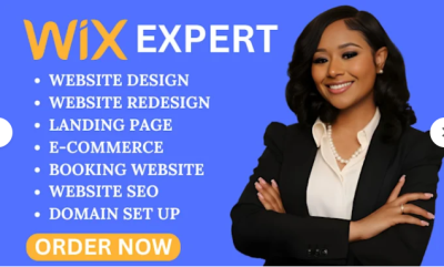 I Will Redesign Your Wix Website and Create Stunning Wix Ecommerce Stores