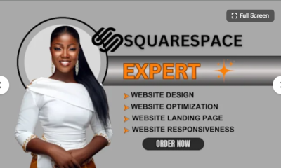 I Will Design and Redesign Your Squarespace Website