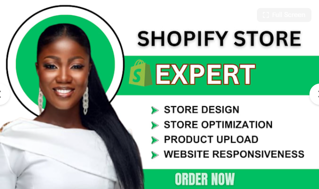 I Will Design and Redesign Your Shopify Website for a Perfect Dropshipping Store