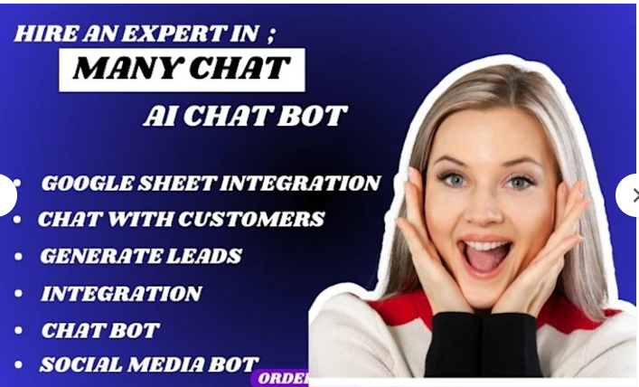 I Will Be Your ManyChat Expert and Set Up an AI Chatbot for Your Business Using ManyChat