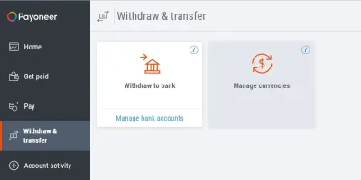 How to Transfer Funds from Fiverr to Payoneer