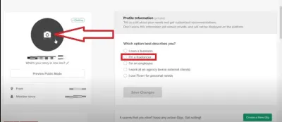How to Upload a Picture to Your Fiverr Profile
