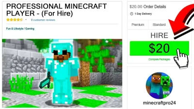 How to Hire a Professional Minecraft Player on Fiverr
