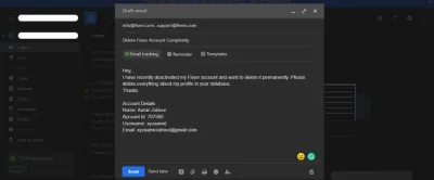 How to Delete Your Fiverr Account on the App