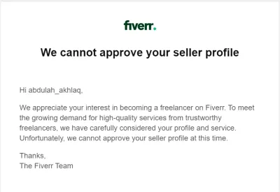 How to Approve Seller Profile on Fiverr