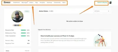 How to Switch to Seller on the Fiverr App for iOS
