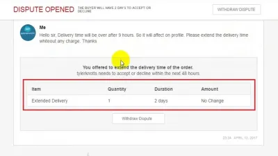 How to Increase the Delivery Time on Fiverr