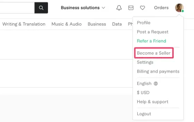 How to Convert Your Fiverr Business Account to a Seller Account