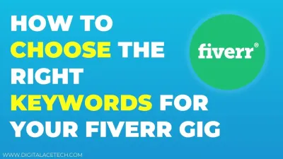 How to Enter Positive Keywords on Fiverr
