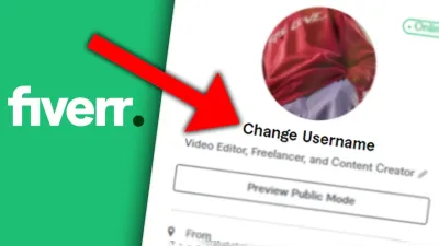 How to Change My Username in Fiverr