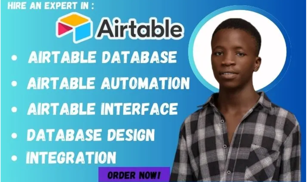 I Will Set Up Airtable, Airtable Database, Softr WebApp, Zapier, and Airtable Automation